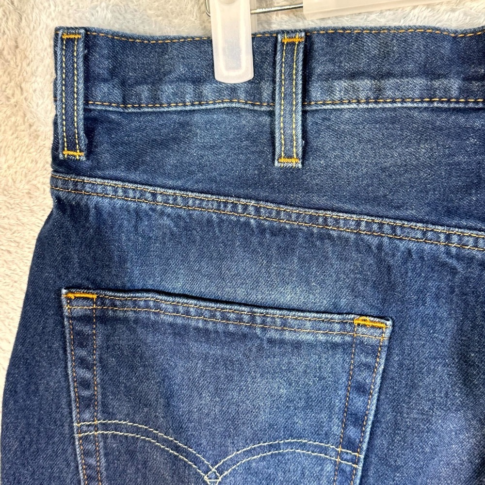 Levi's 569 Men's Shorts 40 Blue Denim High-Rise Loose Fit 5-Pocket - Picture 5 of 8